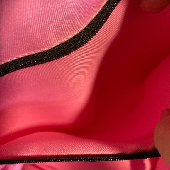 7AM Enfant Voyage Midi Bows Haze Gray/ Purple  Nylon Puffy Backpack - Picture 10 of 10